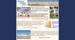 Desktop Screenshot of florence-gardens-sales.com